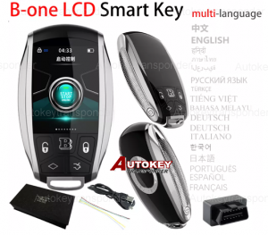 B-ONE Keyless Modified Smart Remote Key With LCD Screen For Mercedes-Benz/VW/Toyota/Lexus/KIA/Ford/Audi/Porsche/Suzuki/Honda