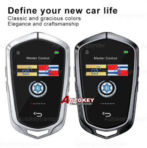 Korean/English CF858A Modified Universal Smart LCD Key Comfortable Keyless Entry For Audi/Ford/Mazda/Toyota/Porsche