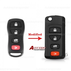 For Nissan flip Remote Key  