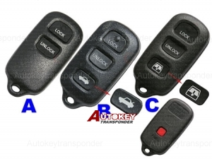 For TOYOTA Remote Set