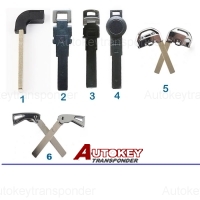 Emergency key blade for vw volkswagen