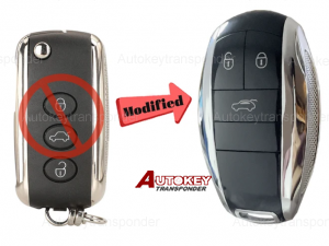 For Bentley flip key shell FOR OEM remote key replacement