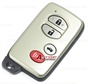 3+1btn Smart Card For Toyota 