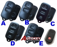 For  Toyota Camry remote case 2/3/4button