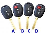 For New toyota Camry Remote Key