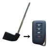 Toyota emergency key blade for smart card